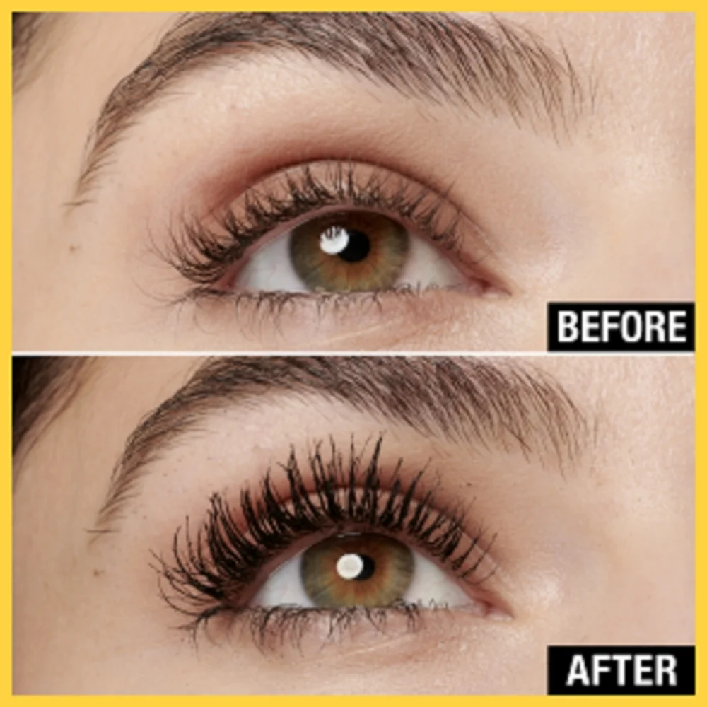 *3/15* NEW Maybelline Volum' Express Pumped Up Colossal Washable Mascara Black